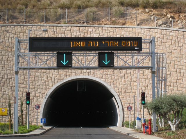 Carmel Tunnels opened for traffic