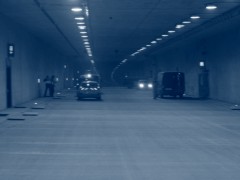 Tunnel Aubing vor der Inbetriebnahme