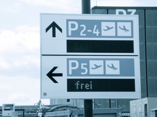 parking sign post VELIS